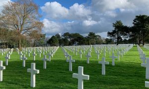 American cemetery Colleville